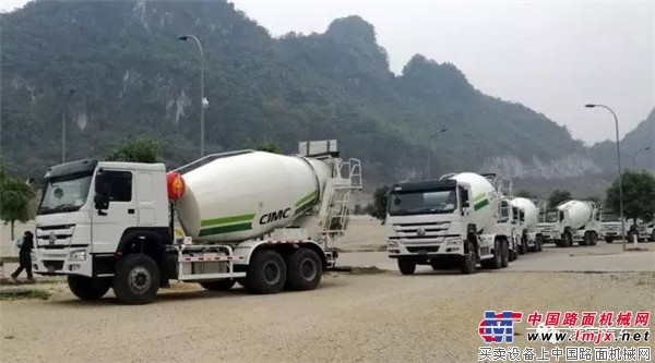 凌宇刮起海外風，20臺攪拌車“涌向”東南亞