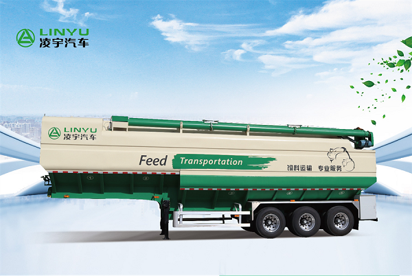 散裝飼料運輸半掛車的安全性能怎么樣？