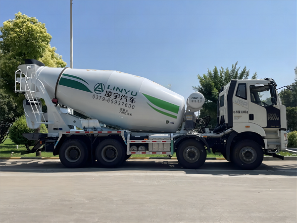 【發車新聞】解放&凌宇一體化攪拌車交付客戶！